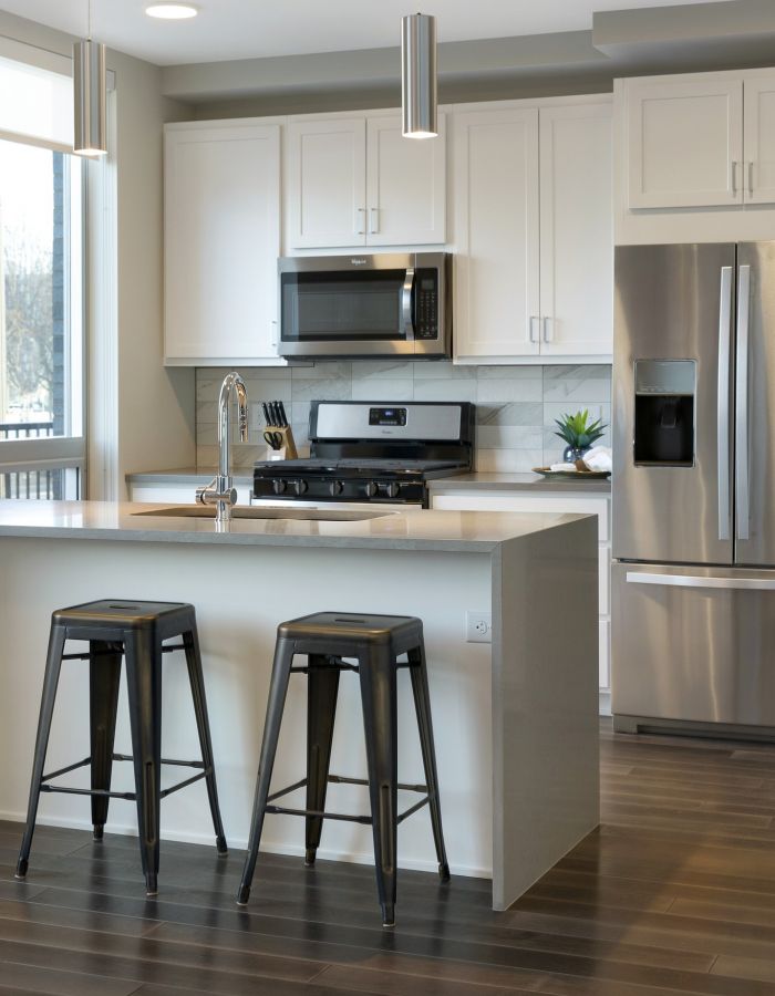 Encore interior townhome kitchen